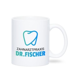 Werbetasse weiß Fototassen